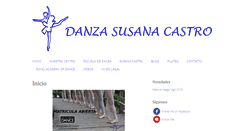 Desktop Screenshot of danzasusanacastro.com